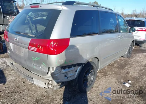 2004 Toyota Sienna Le из США, поврежденный, VIN 5TDBA23CX4S002140